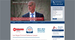 Desktop Screenshot of bjsmithcriminaldefense.com